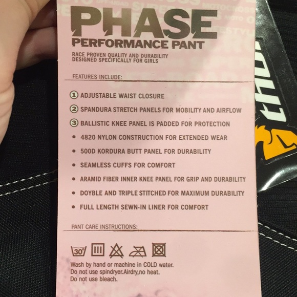 Thor women’s phase performance pants 3/4 - Picture 5 of 8
